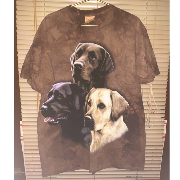 The Mountain Other - Cute dog T-shirt many currently listed Labrador Retriever ?